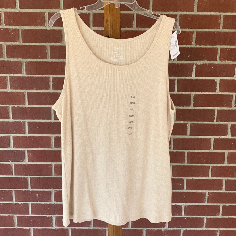 NWT - Venezia - Relaxed Fit Ribbed Tank
